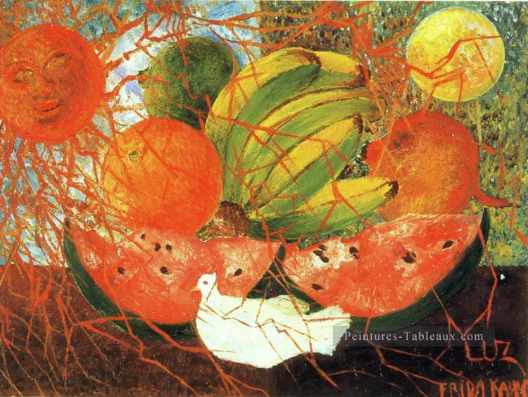 Fruit de la vie féminisme Frida Kahlo Peintures à l'huile